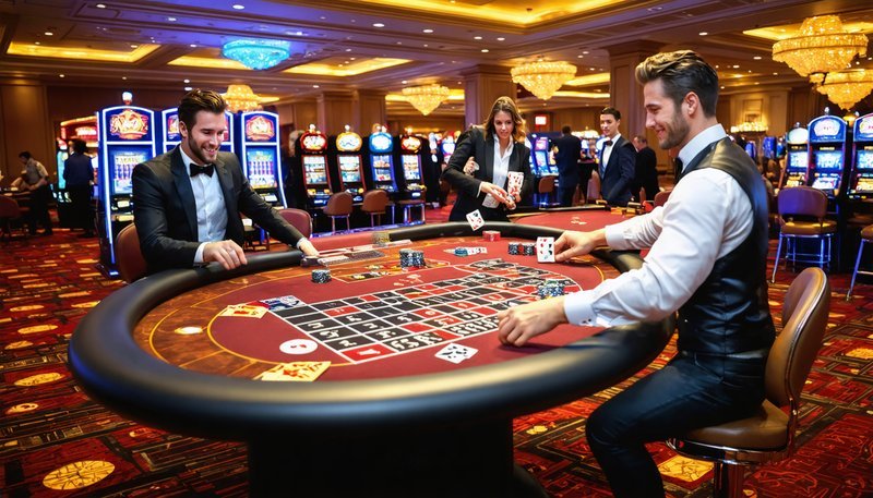 Image: Top 5 des jeux de casino avec croupier en direct à jouer